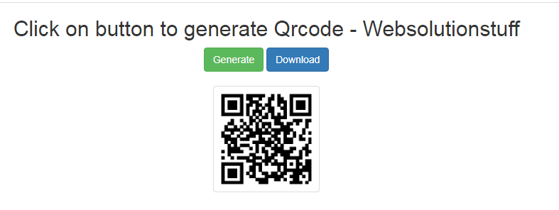 How To Generate QRcode In Laravel